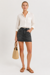 Malibu Mini Skirt - Spade