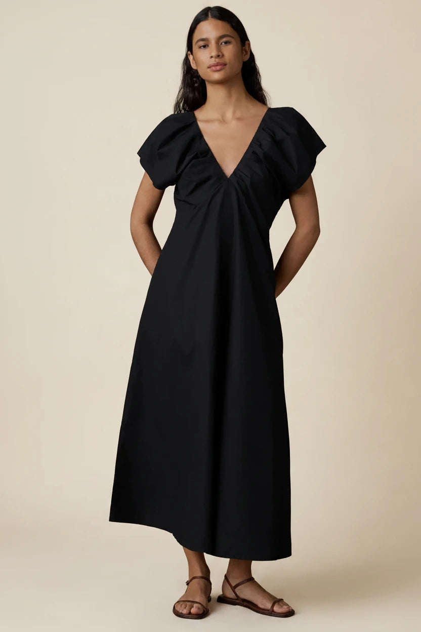 Coastal Poplin Bondhi Dress