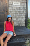 Meet Me At The Wall Hat - Sea Blue