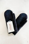 Cozy Lined Mittens - Black