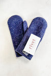 Cozy Lined Mittens - Navy
