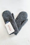 Cozy Lined Mittens - Charcoal