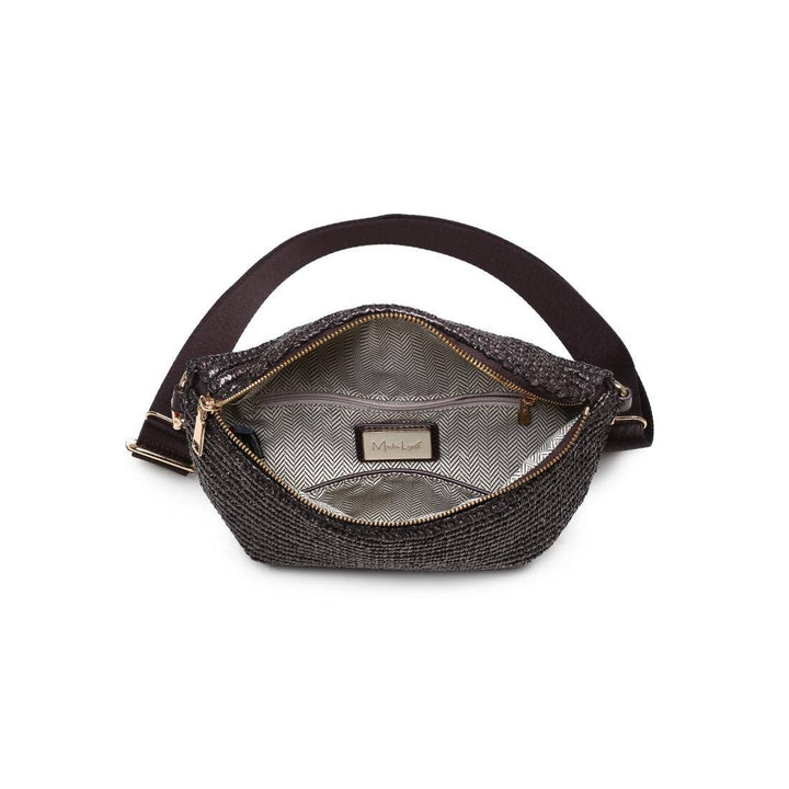 Gizelle Large Checker Bag - Chocolate Brown