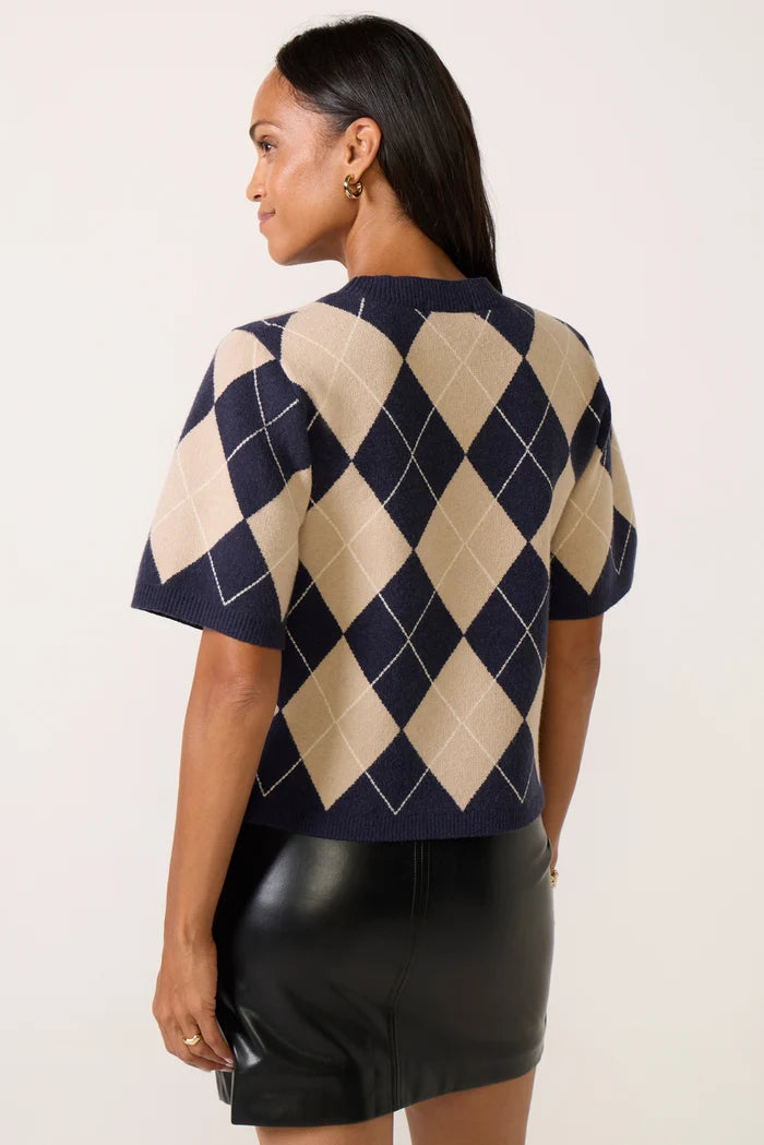 Perfect Sweater Tee - Loma Argyle