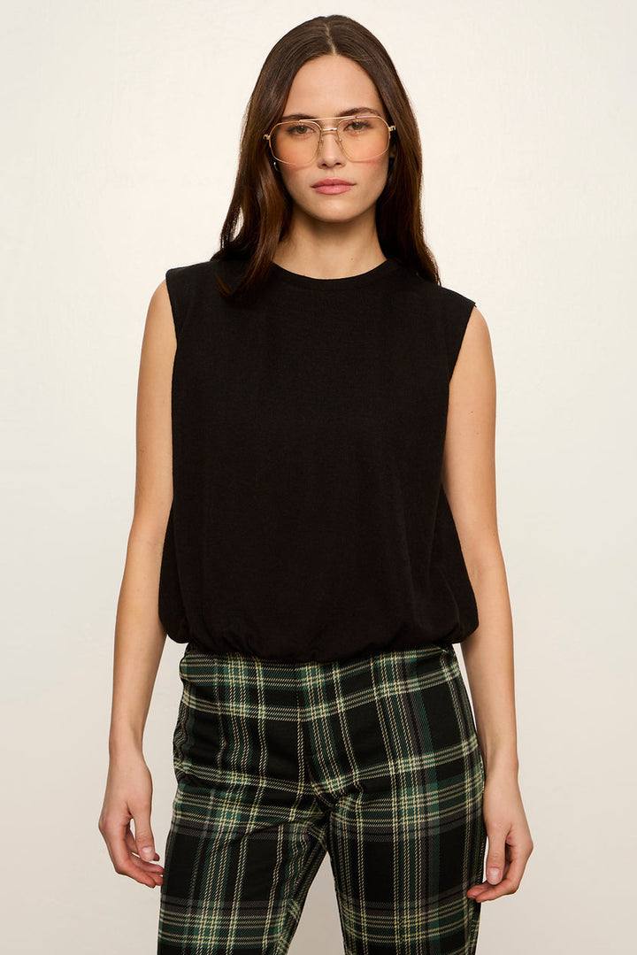 Quinn Bubble Shell - Black, side