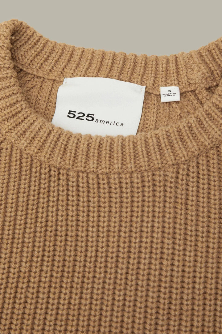 Jane Pullover - Camel Heather