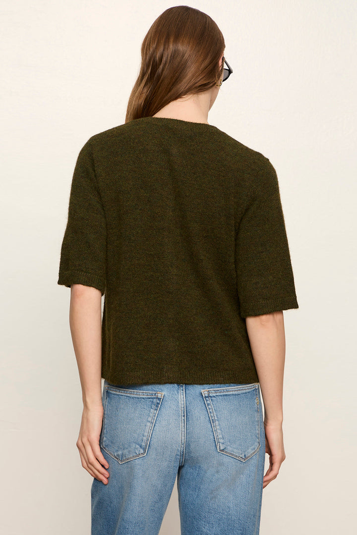 Sanctuary Short Sleeve Cardigan Kalamata detail