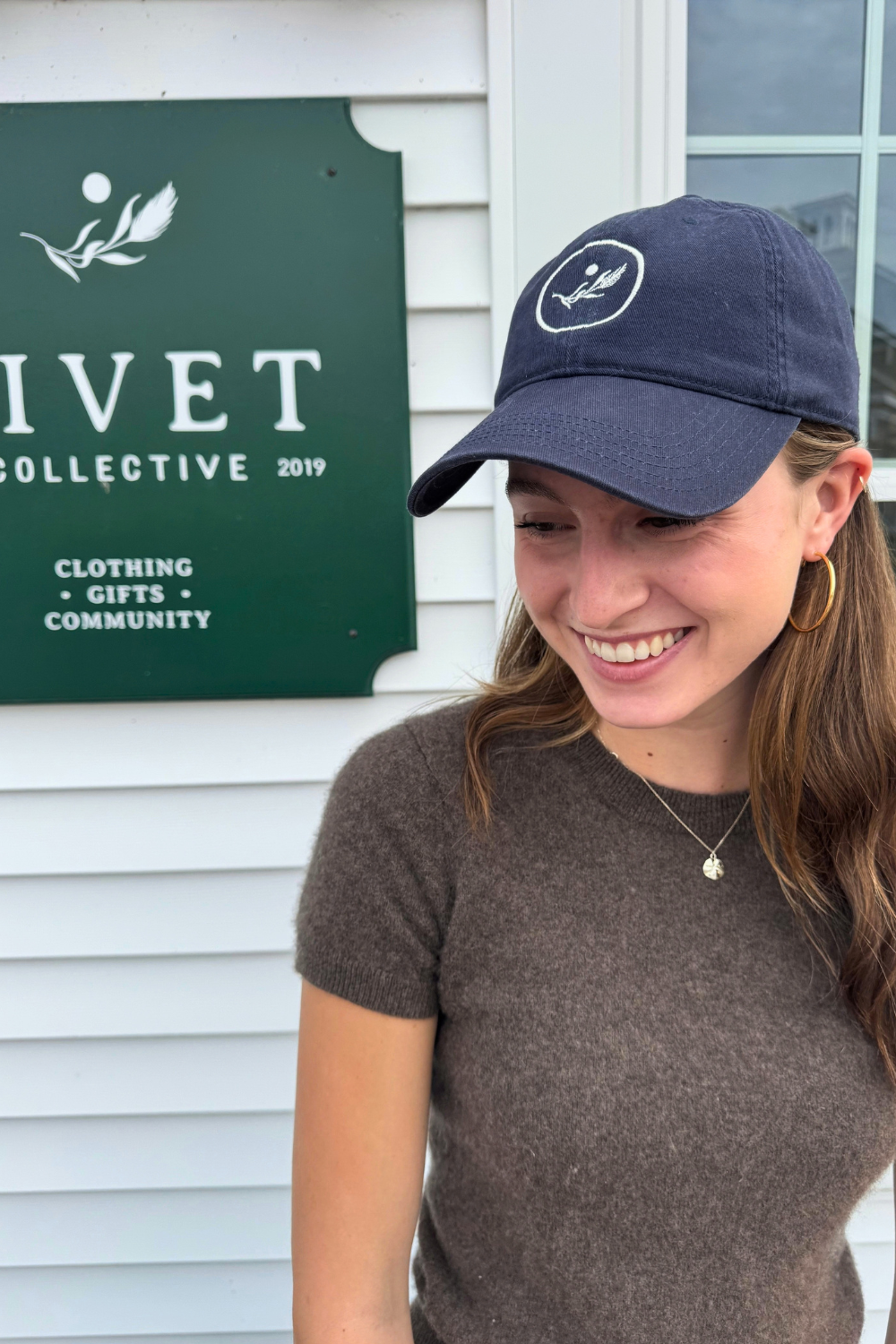 Rivet Hat - Classic Navy