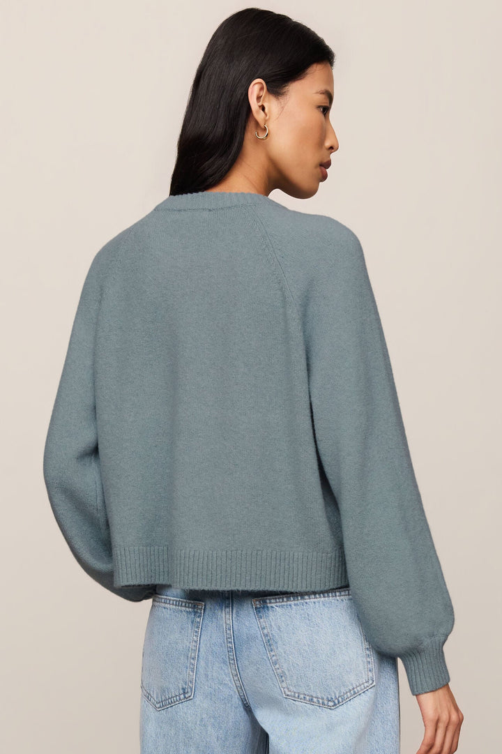 Coming Up Sweater - Soft Succulent - Back