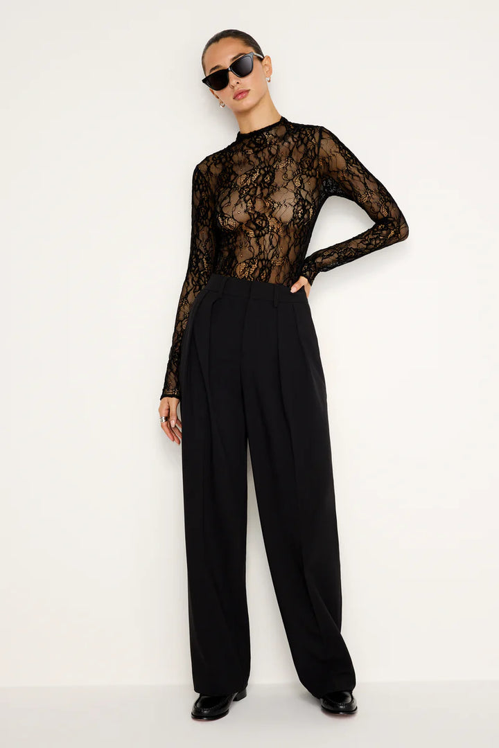 Lace Is Bodysuit - Black