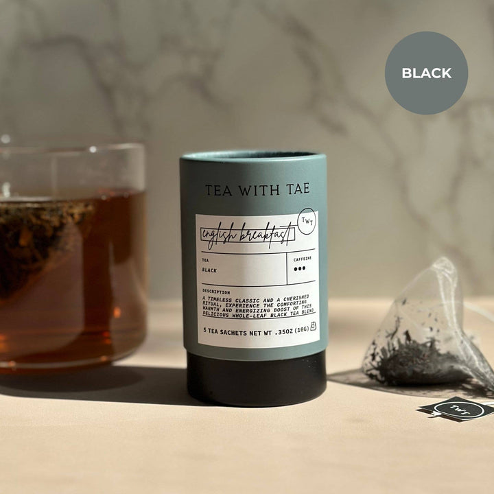 English Breakfast Mini Tea Tube Gift
