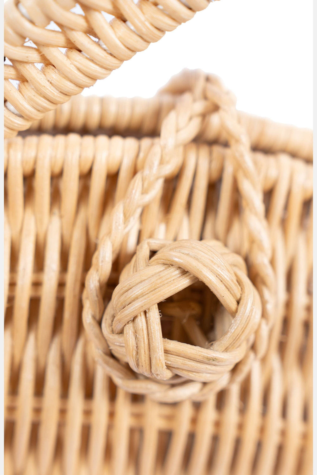 Ayla Rattan Fish Crossbody