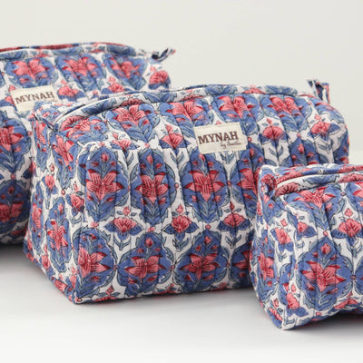 Nantucket Floral Print Organizer Bag - Medium