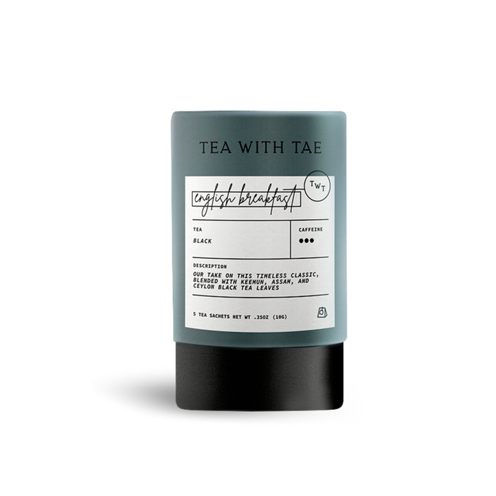 English Breakfast Mini Tea Tube Gift