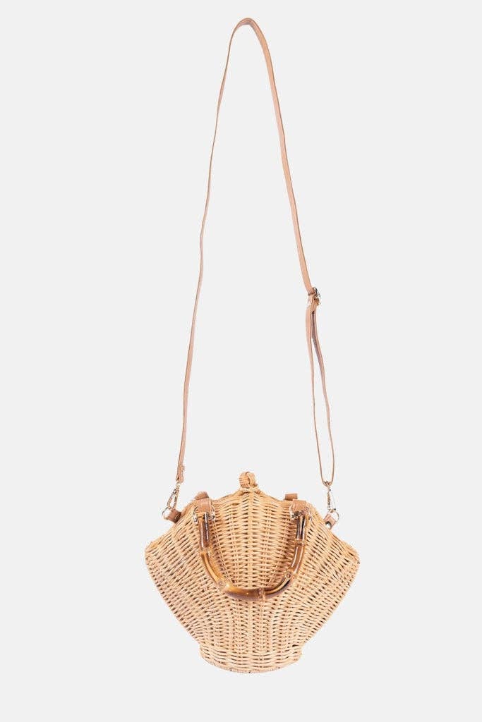Sanibel Bamboo Crossbody Bag