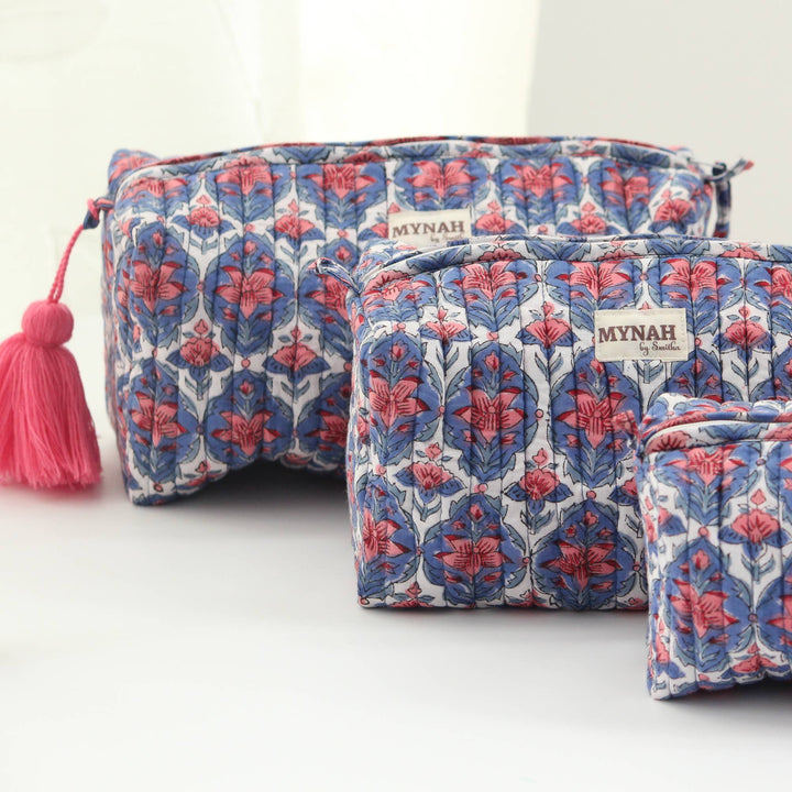 Nantucket Floral Print Organizer Bag - Medium