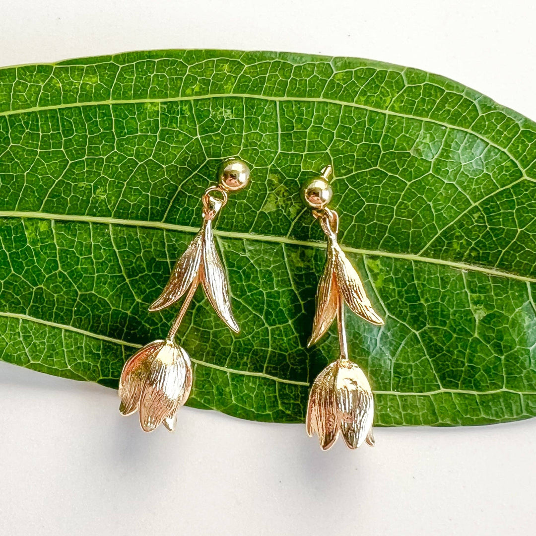 Dangle Tulip Earrings