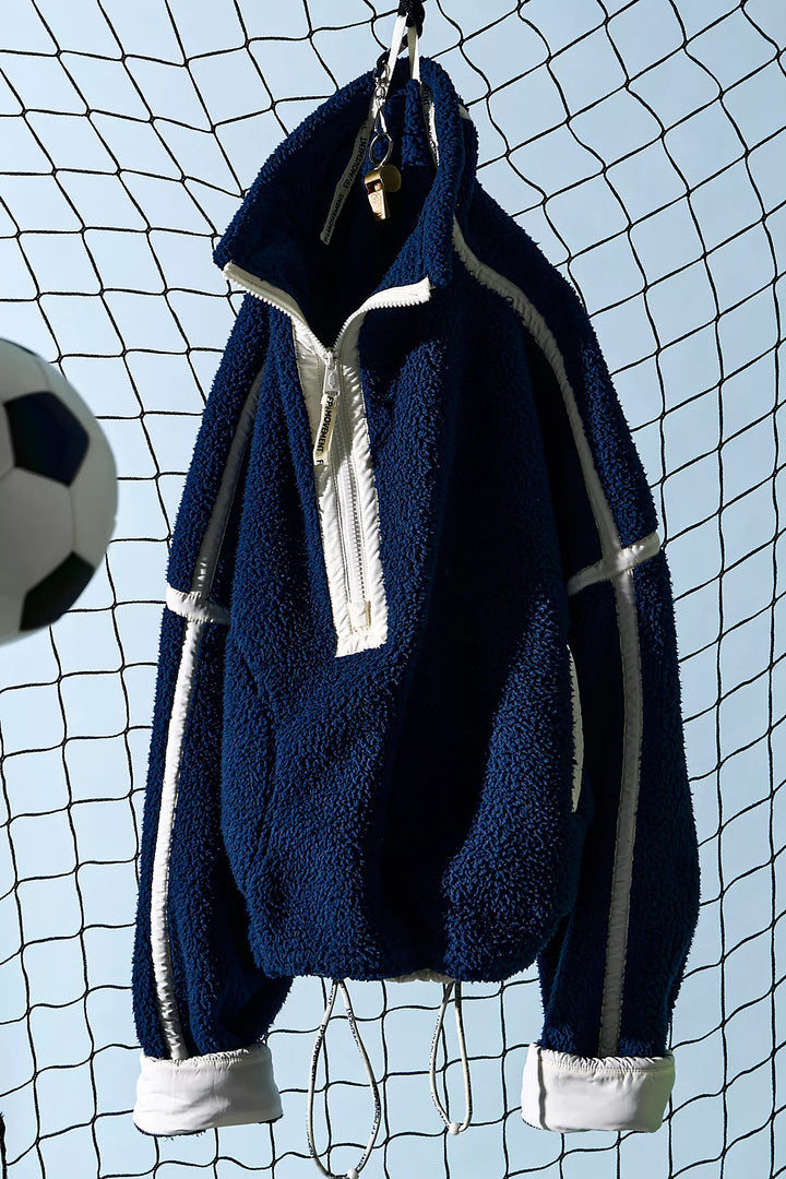 Mountain High Half-Zip Fleece - Navy Combo
