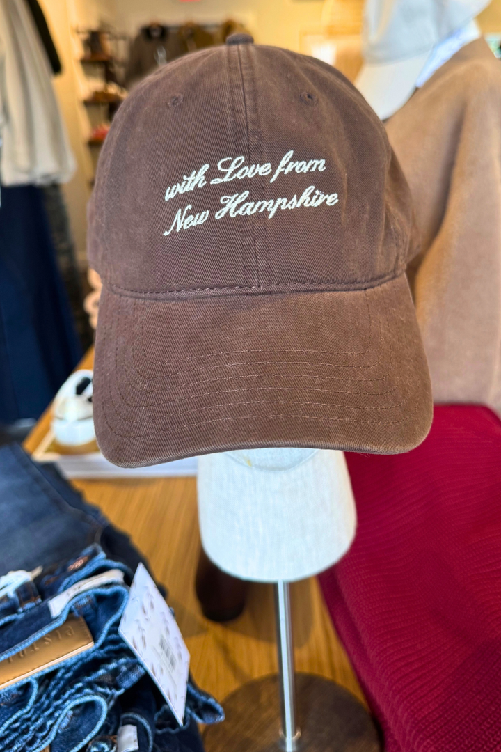 With Love From NH Hat - Chocolate