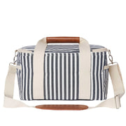 Premium Cooler Bag - Navy Stripe