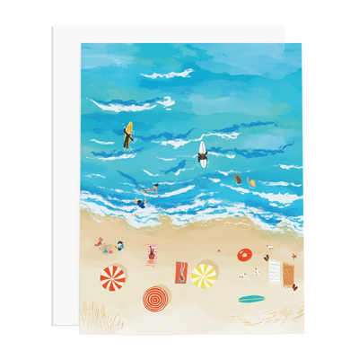 Beach People Card