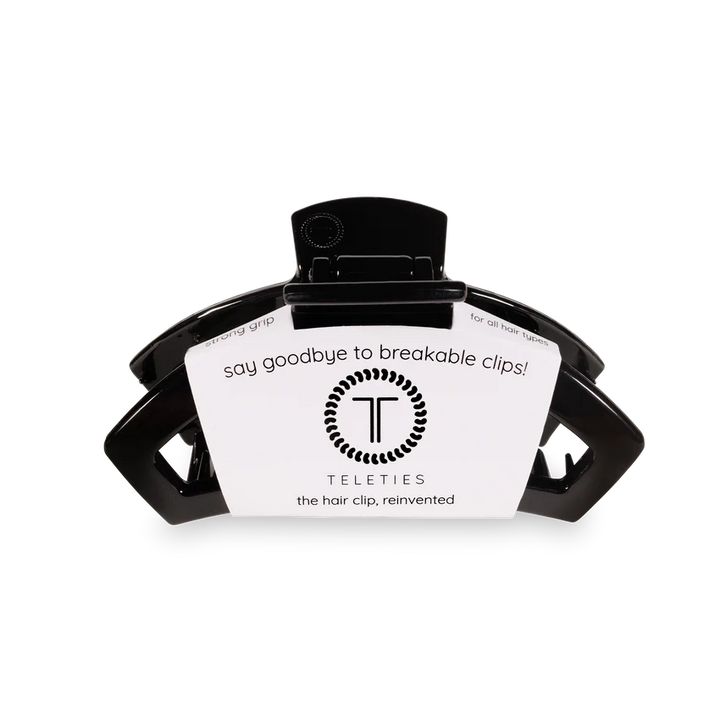 Black Hair Clip- Medium