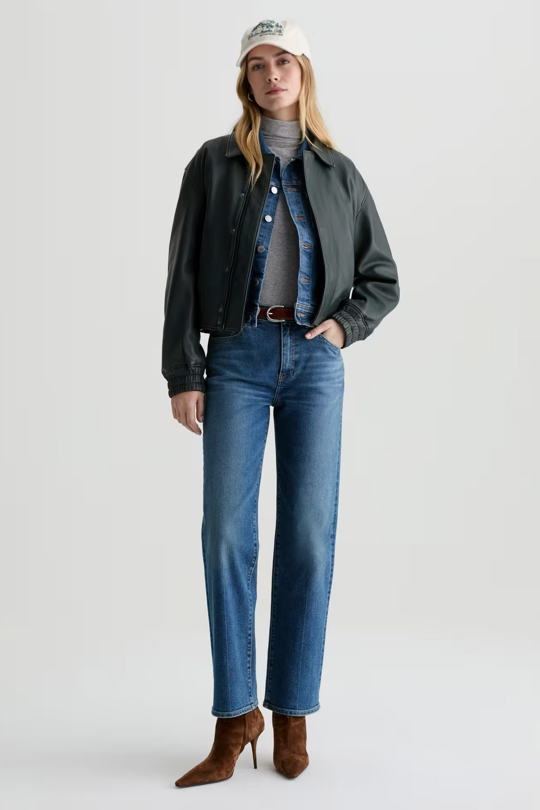 Brinley Mid-Rise Straight - Rewind
