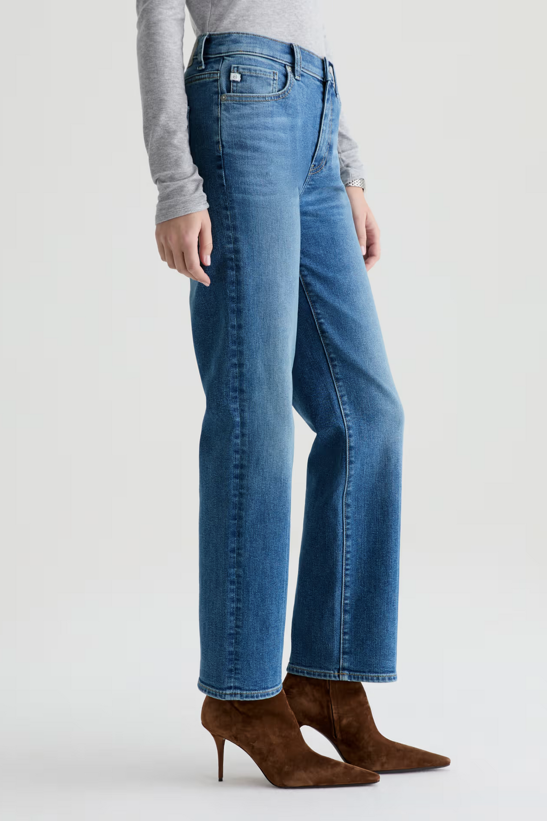 Brinley Mid-Rise Straight - Rewind