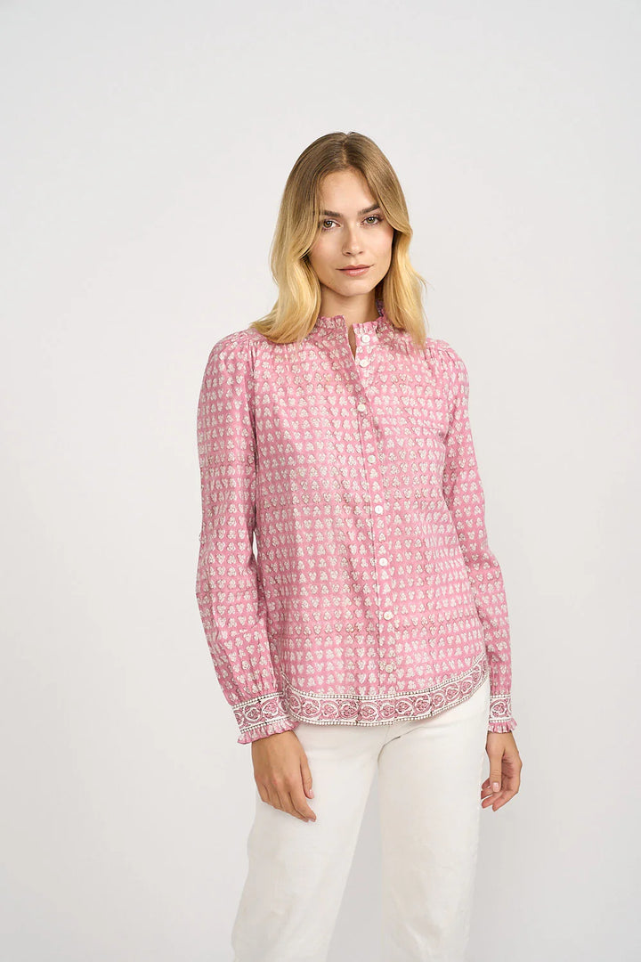 Charlie Shirt - Lavender Thistle