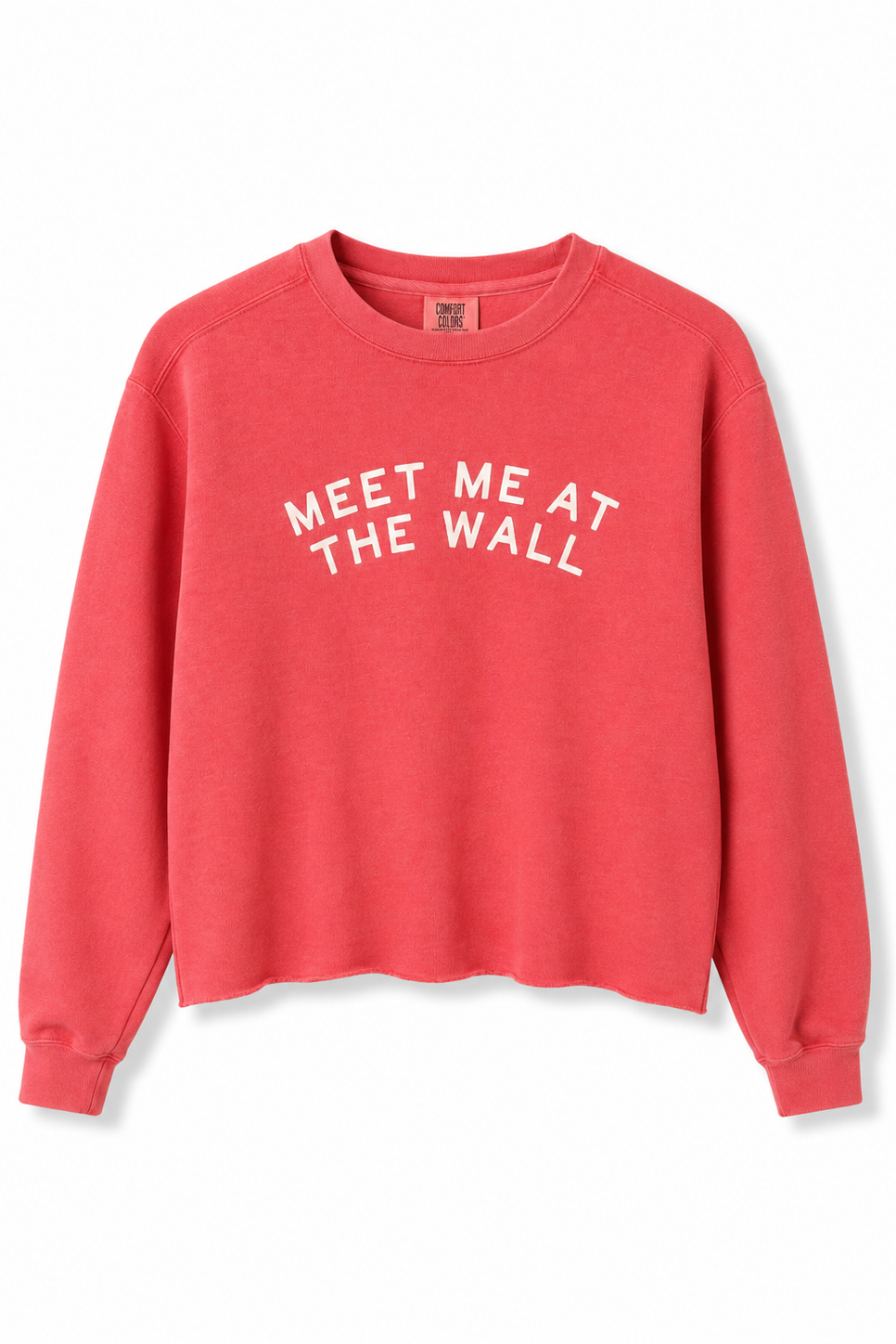 Meet Me At The Wall Sweatshirt- Watermelon