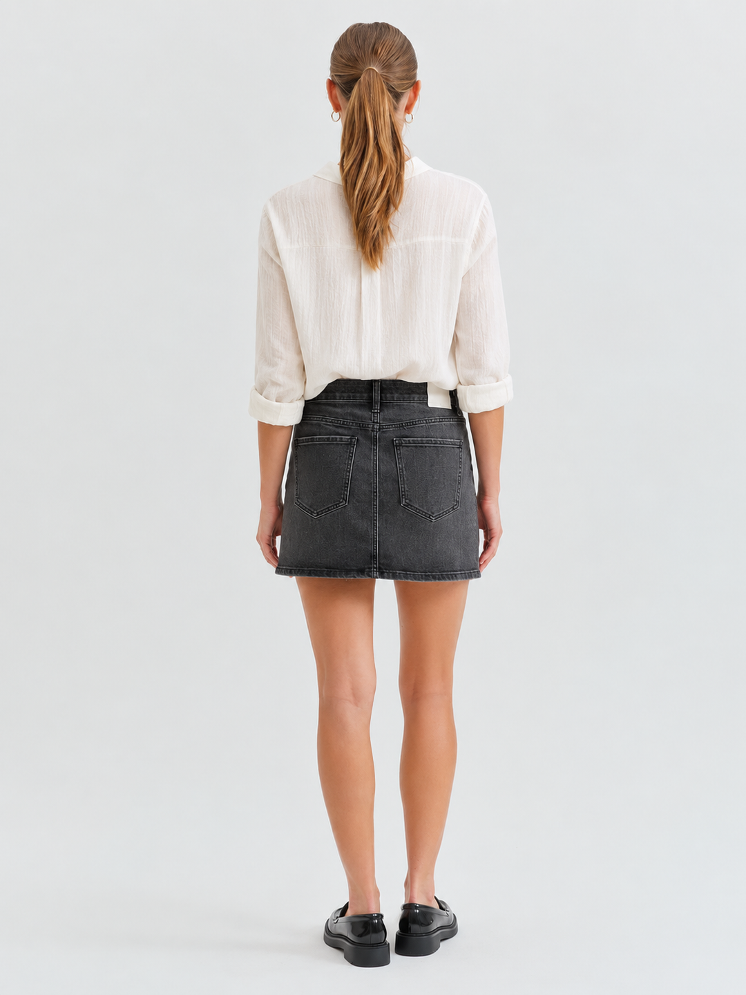 Malibu Mini Skirt - Spade