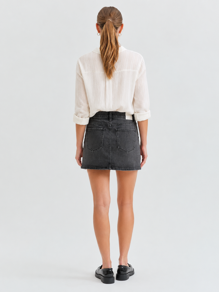 Malibu Mini Skirt - Spade