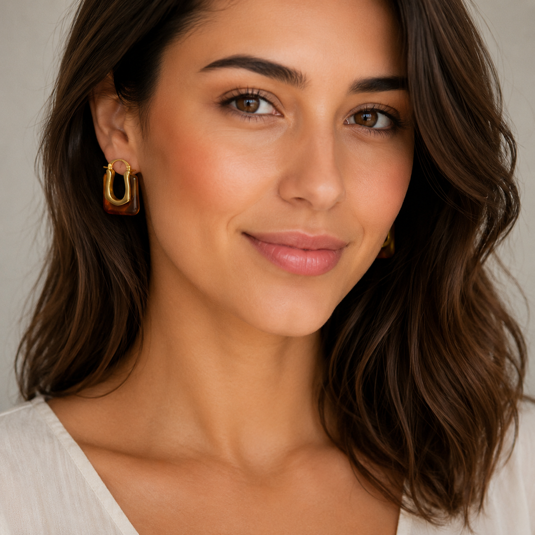 Talia Boho Hoop Earring