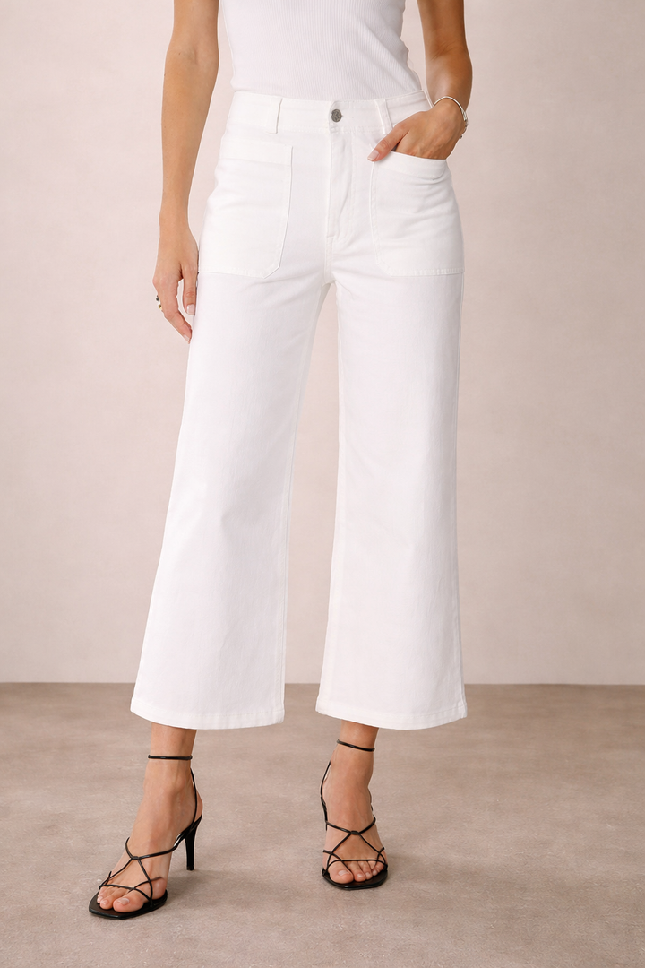 Zooey Pant - Le Blanc
