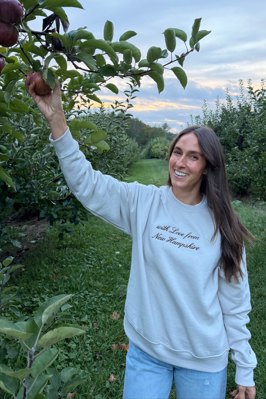 With Love Sweatshirt - Tan