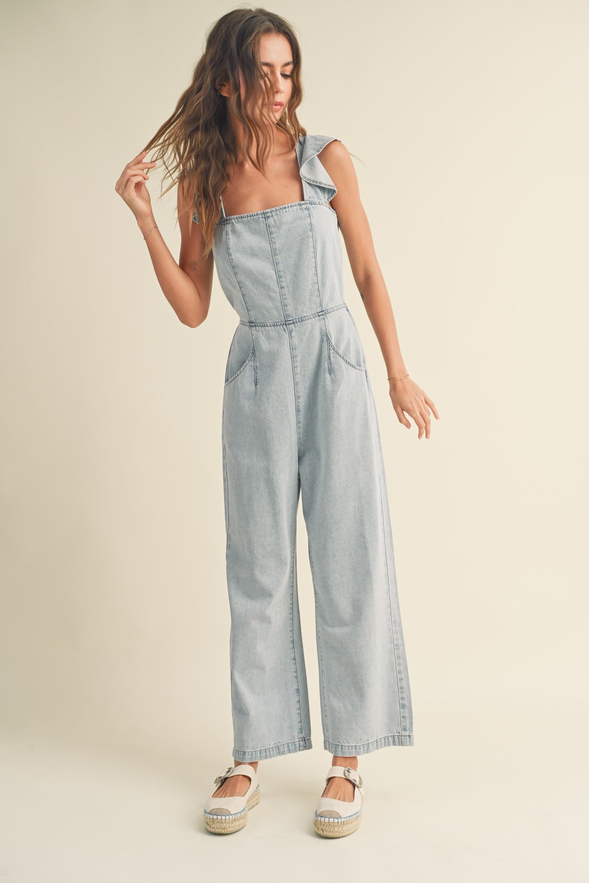 Janecka Denim Jumpsuit