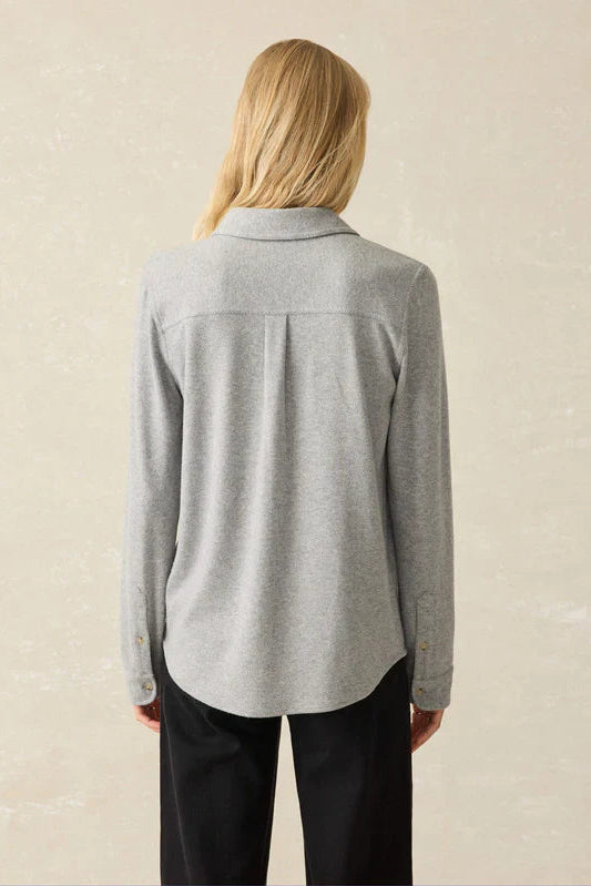 Legend Sweater Shirt - Fossil Grey Twill