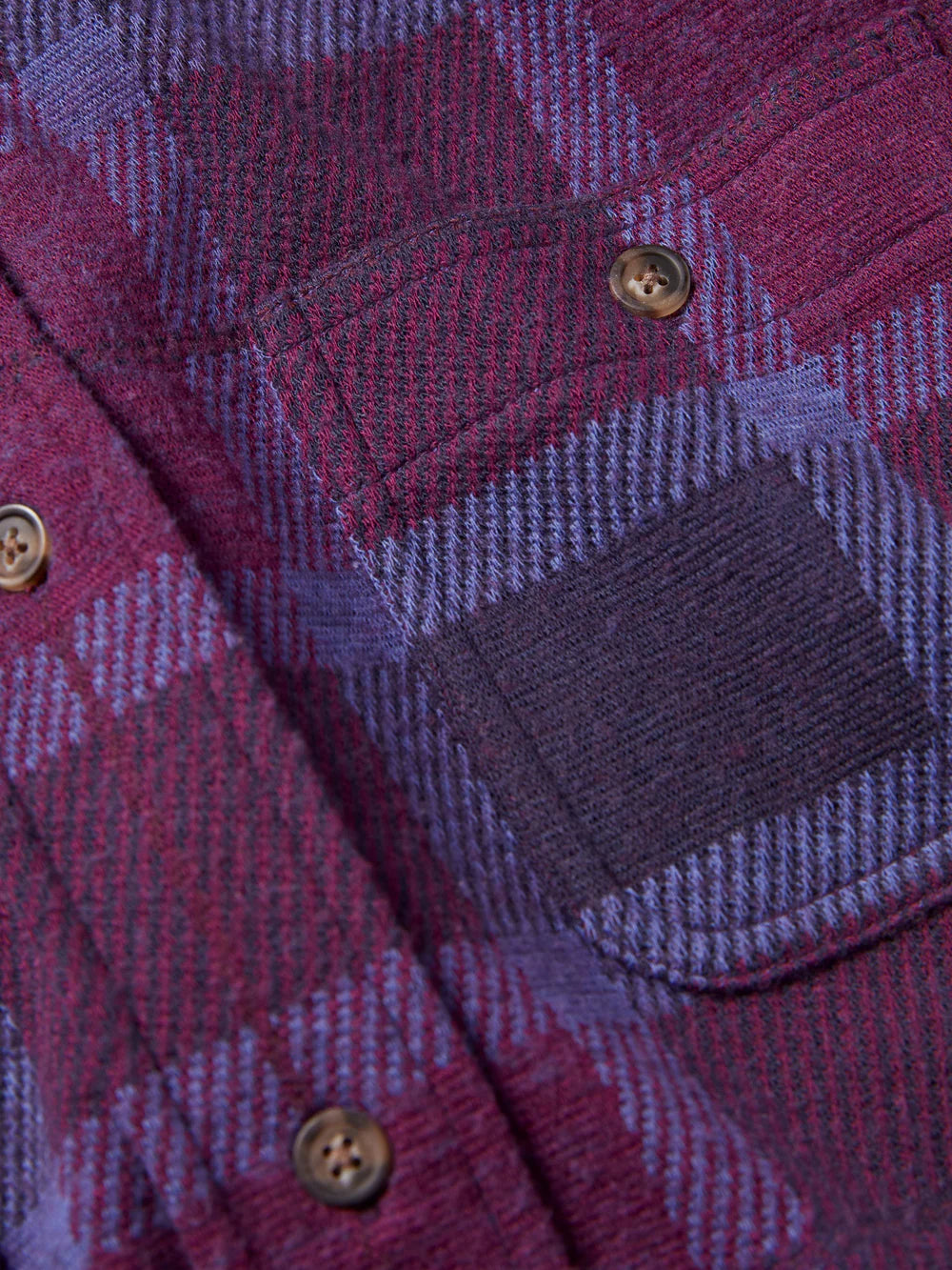 Legend Sweater Shirt - Snowberry Plaid