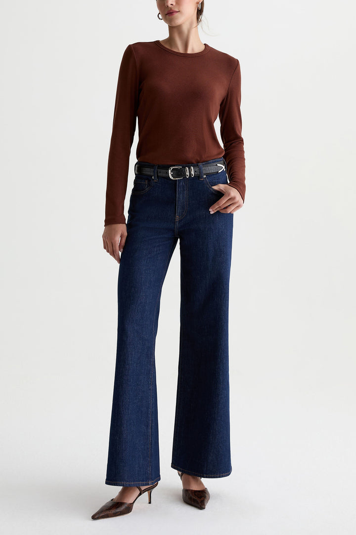 AG Saige Wide Leg Jean in Azura