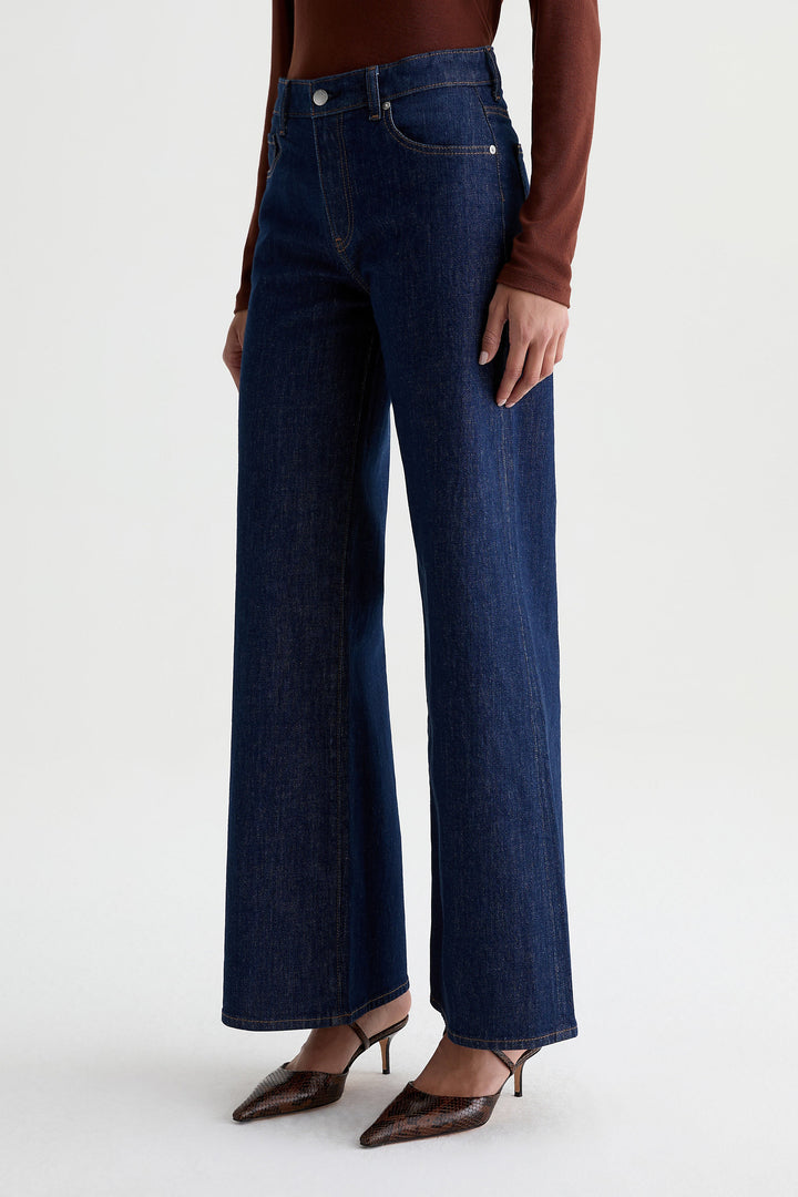 AG Saige Wide Leg Jean in Azura