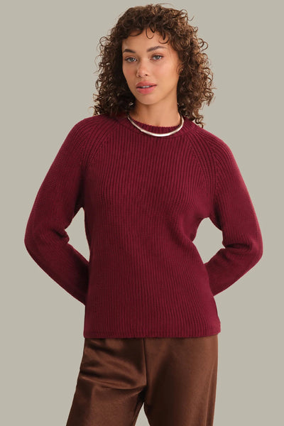 Jane Pullover - Dark Cherry
