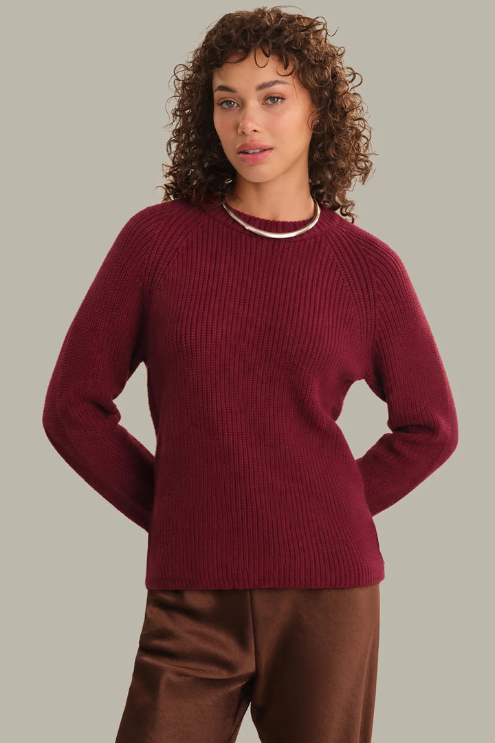 Jane Pullover - Dark Cherry