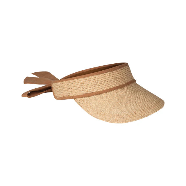 Grove Visor - Natural/Cinnamon – Rivet Collective