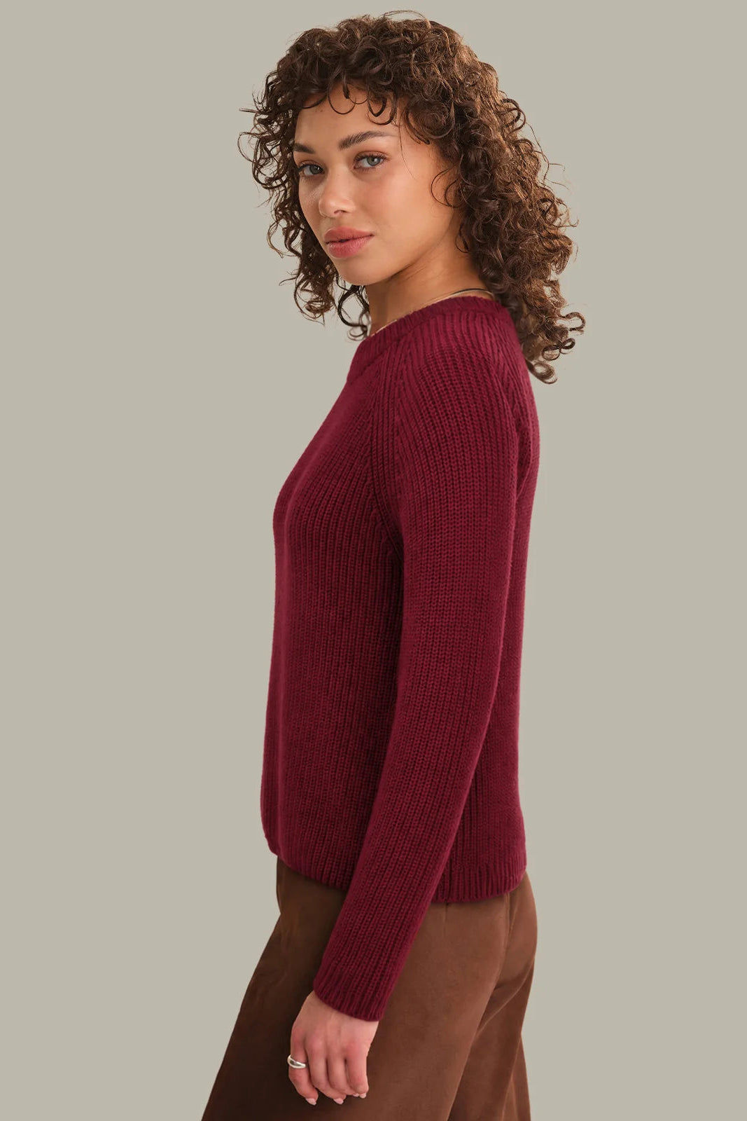 Jane Pullover - Dark Cherry
