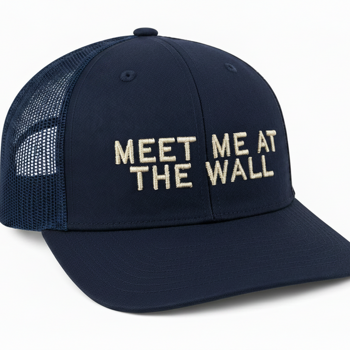 Meet Me At The Wall Hat - Navy