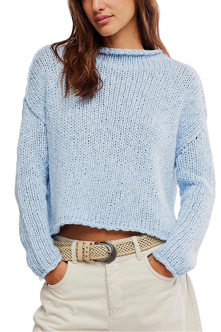 Opal Sweater - Cashmere Blue