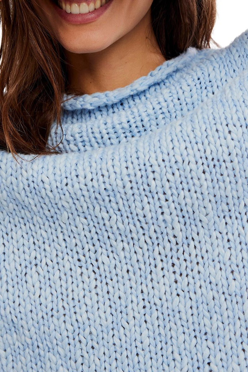 Opal Sweater - Cashmere Blue