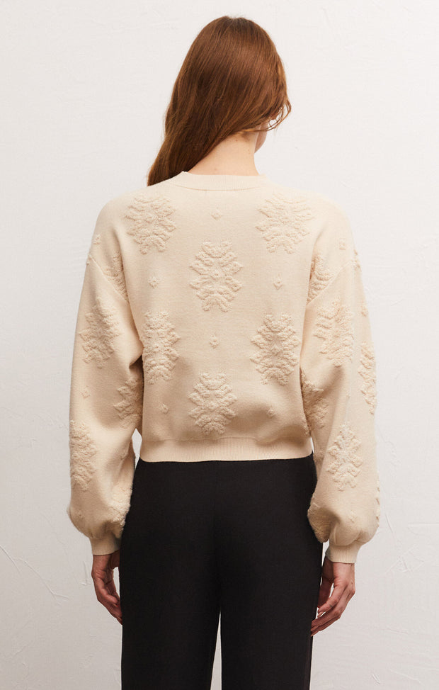 Malin Sweater Top - Dove