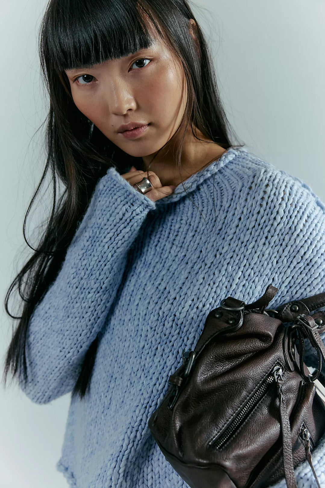 Opal Sweater - Cashmere Blue