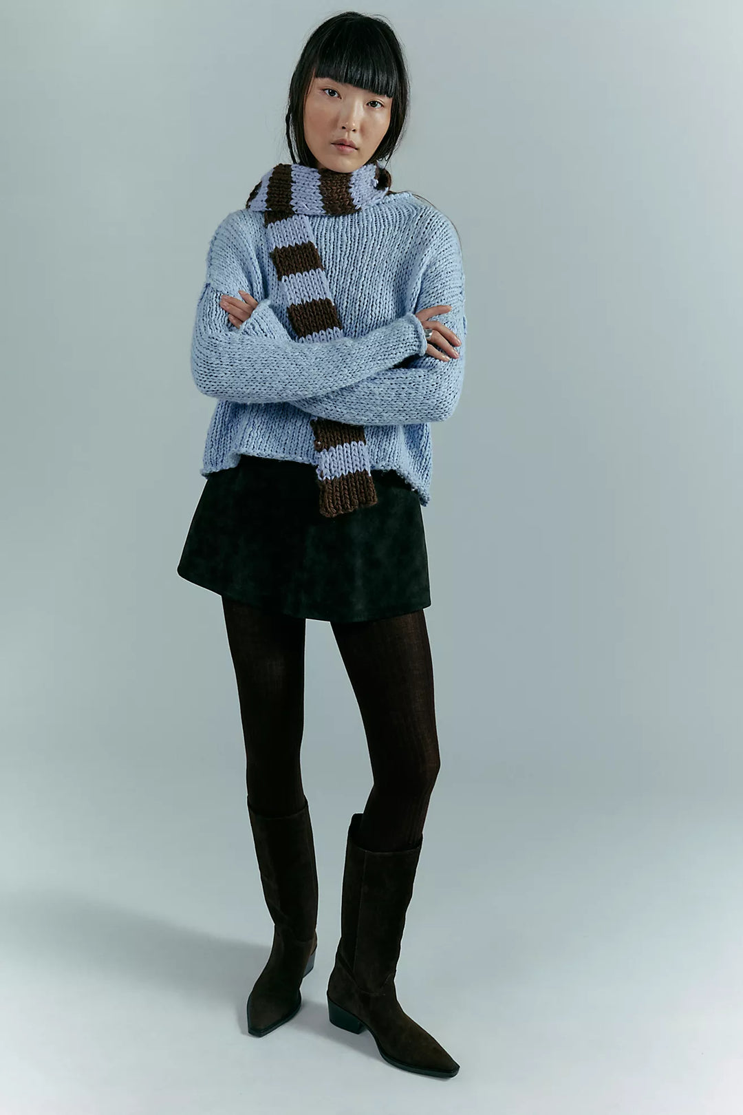 Opal Sweater - Cashmere Blue